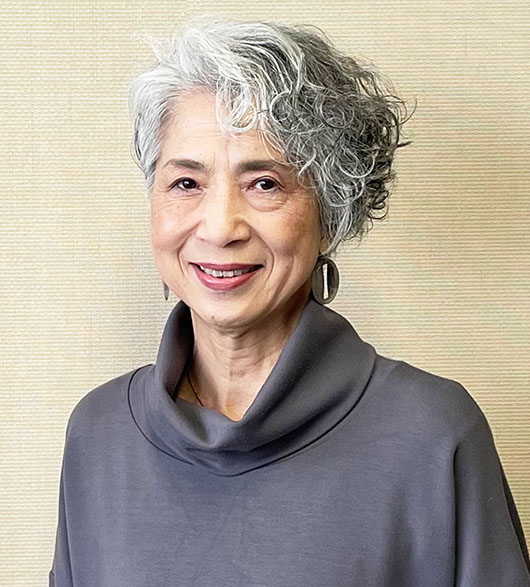 卒業生友の会会長 帯刀千佳子